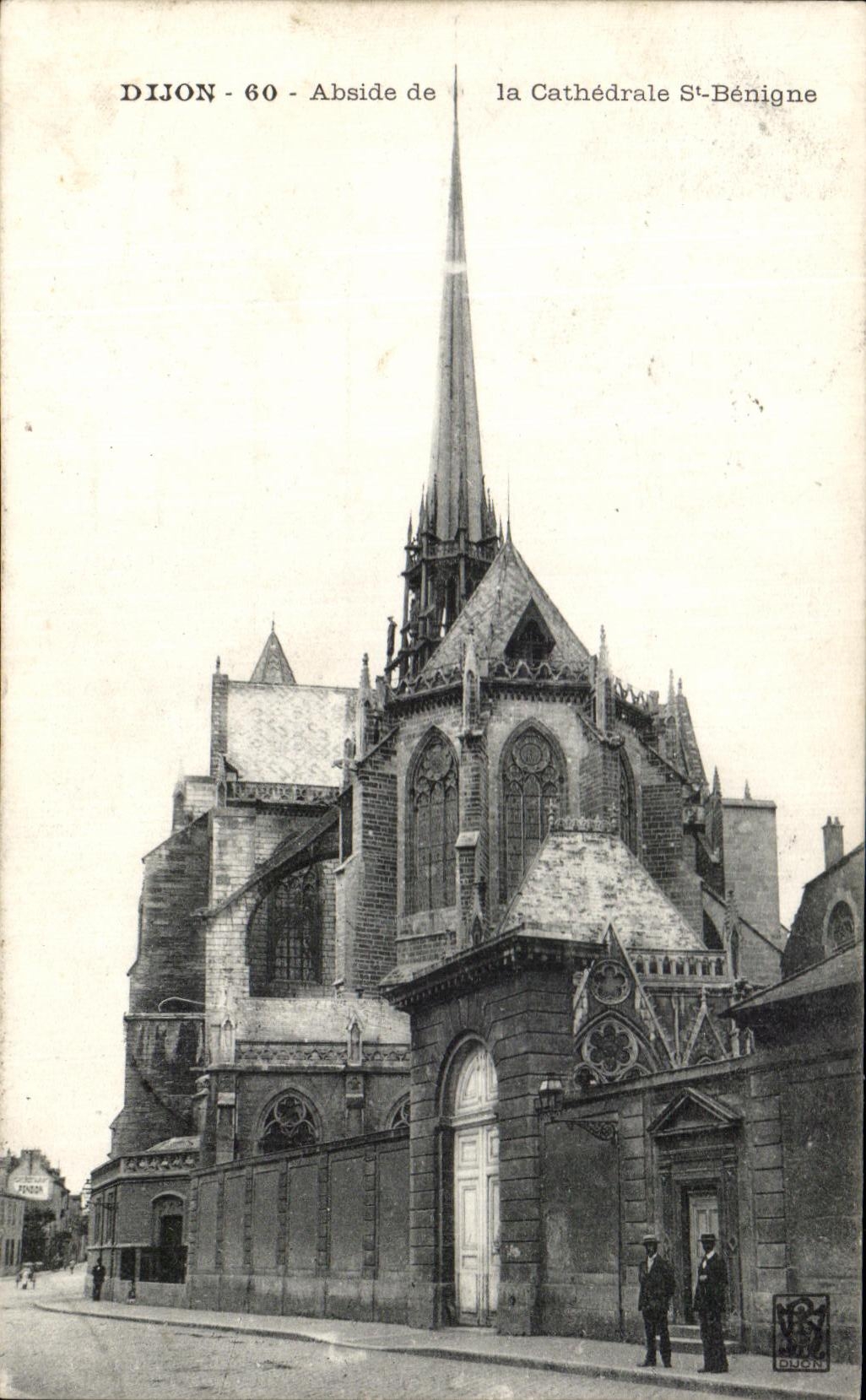 CPA Dijon Abside De la CAthedrale St Benigne