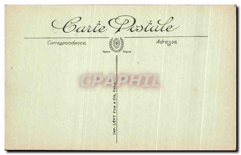 CPA Dijon Abside De L'Eglise Saint Benigne — Rückseite