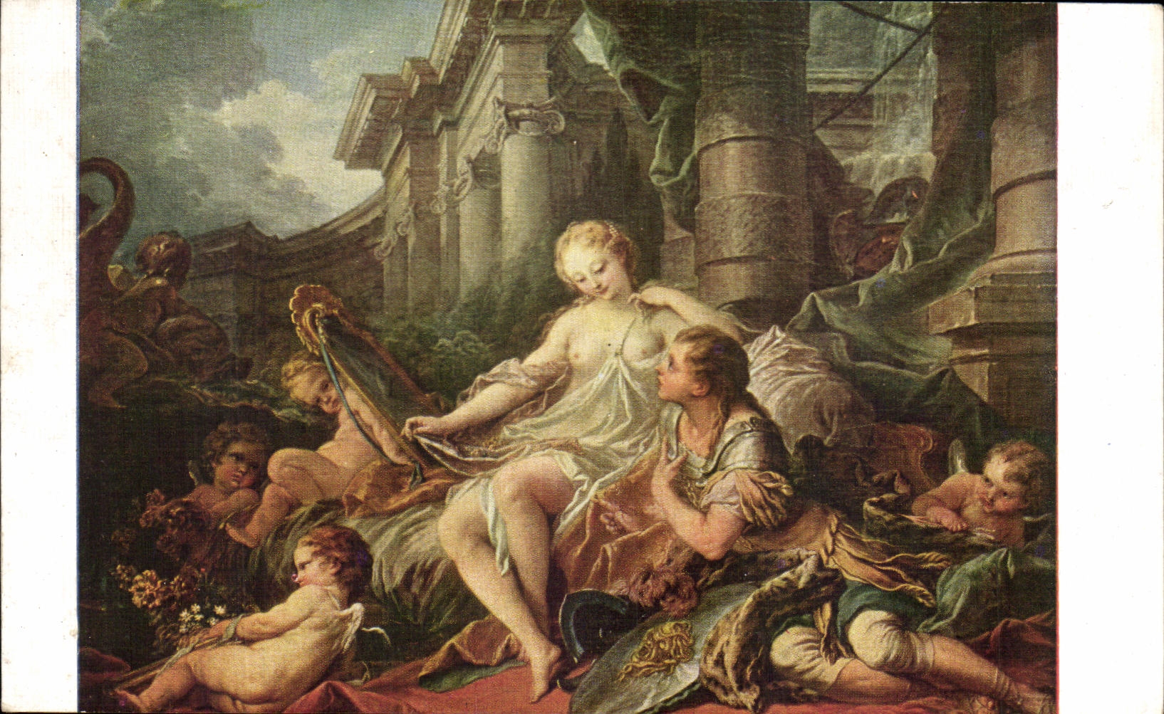 CPA Francois Boucher Renaud et Armide 