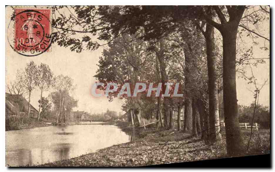 CPA Paysage au bord de l'eau