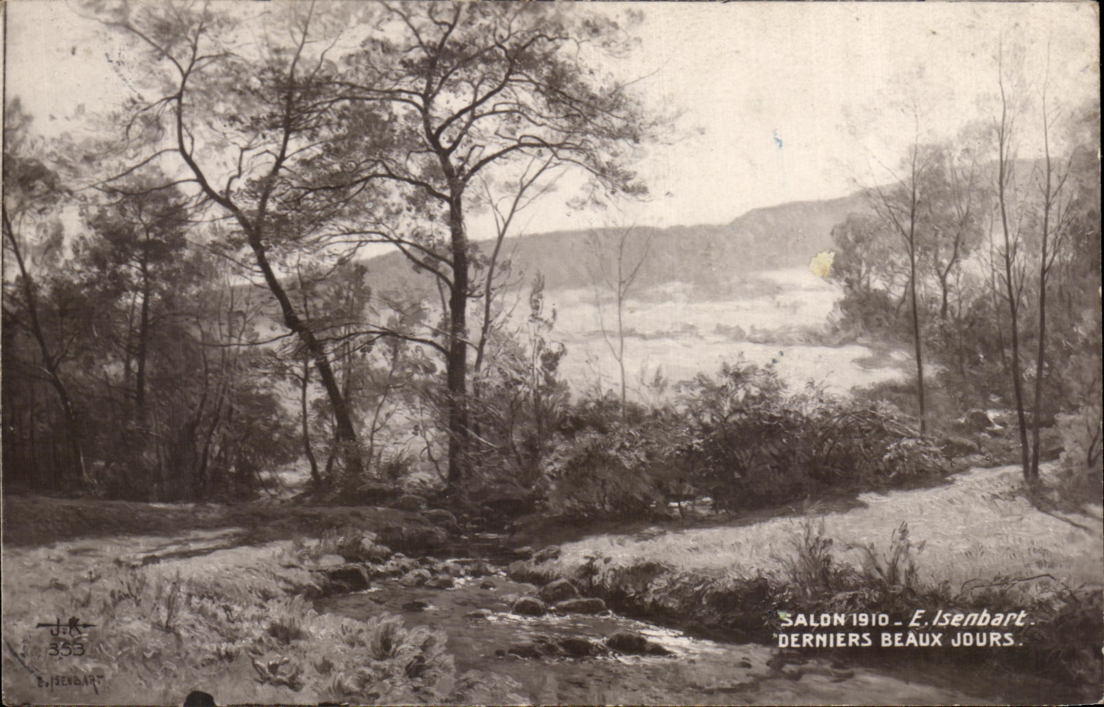 CPA Salon 1910 Isenbart Derniers beaux jours 