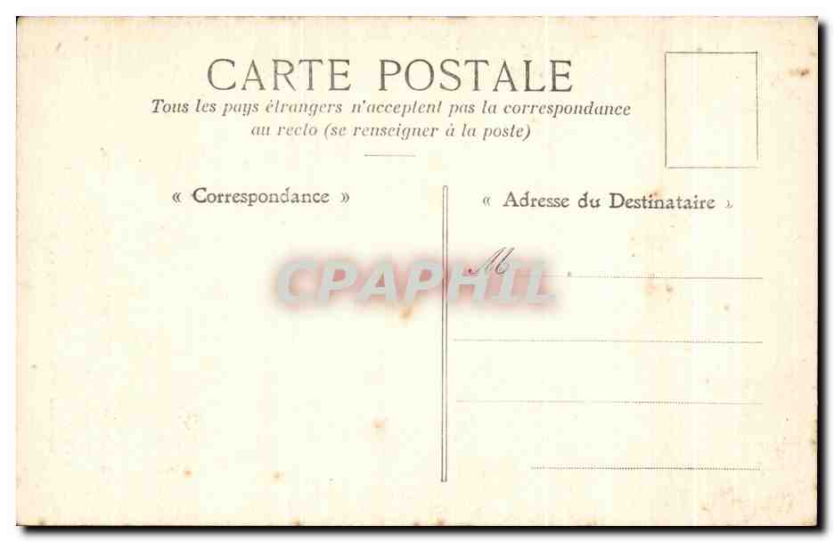 Une dame apportant des jouets dans une mansarde — scène de vie — éditeur non identifié, n° de série 6 — Verso