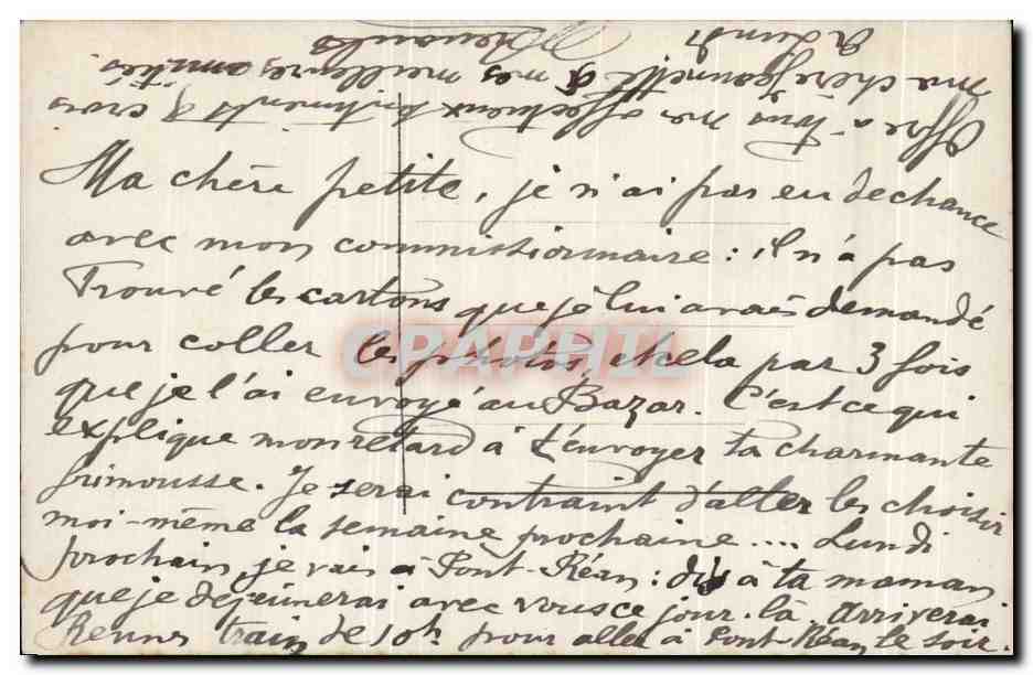 CPA Fantaisie Femme et enfant Religieuse — Rückseite