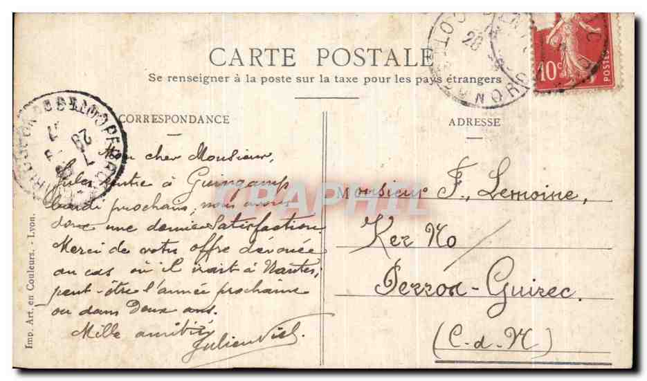 Vue de l'Exposition universelle de 1900 à Paris — Éditeur : Élie Perrot — Reverso
