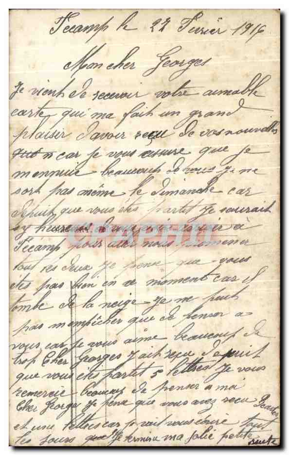 CPA Fantaisie Femme La Marguerite — Rückseite