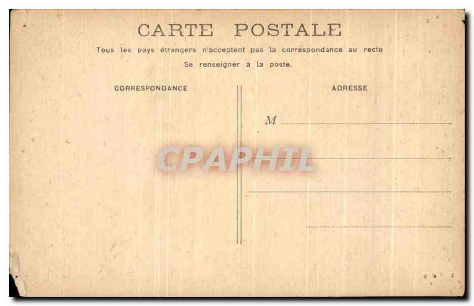 CPA Fantaisie Enfant pauvres bretons  — Rückseite