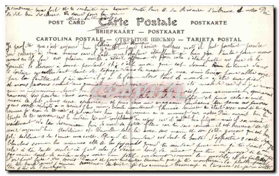 CPA Fantaisie Pape Rome  — Rückseite