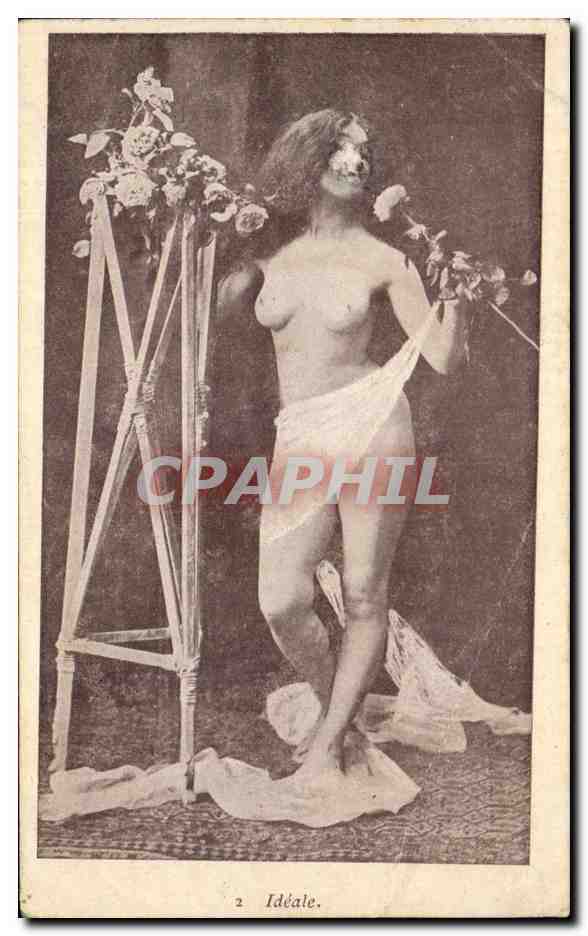 CPA Fantaisie Femme ideale Erotique