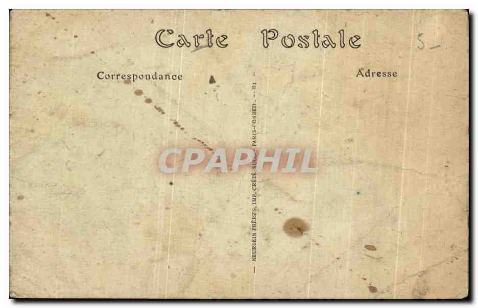 CPA Fantaisie Adieux Creoles Martinique Type et costume creole  — Verso