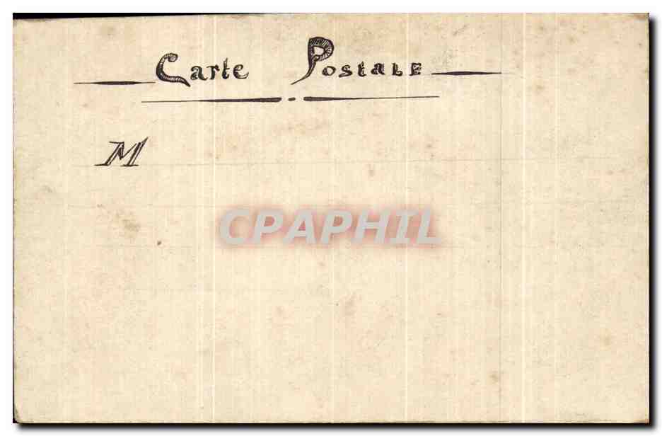 CPA Fantaisie Humour La derniere brimade — Verso