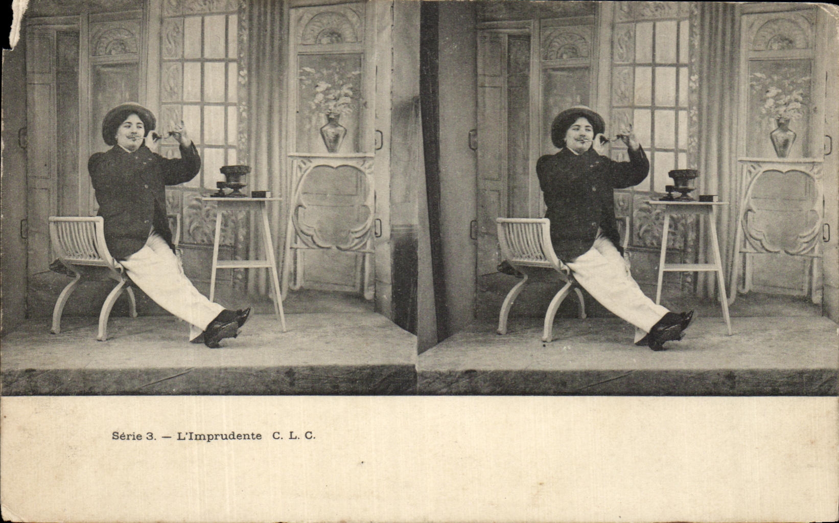 CPA Fantaisie L'imprudente