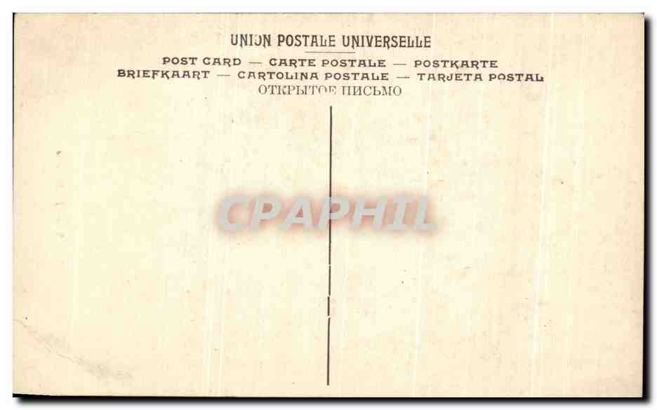 CPA Fantaisie Maes La songeuse Musee de Bruxelles  — Verso