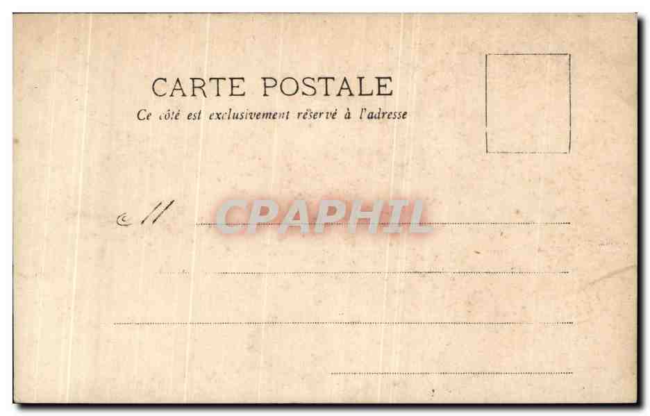 CPA Fantaisie Femmes et jeune fille  — Rückseite