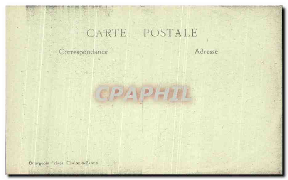CPA Pensionnat mlles Jolyet Interieur de la chapelle  — Rückseite