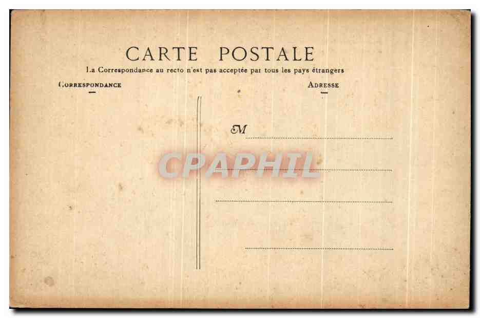 CPA Fantaisie Grand mere et enfants  — Rückseite