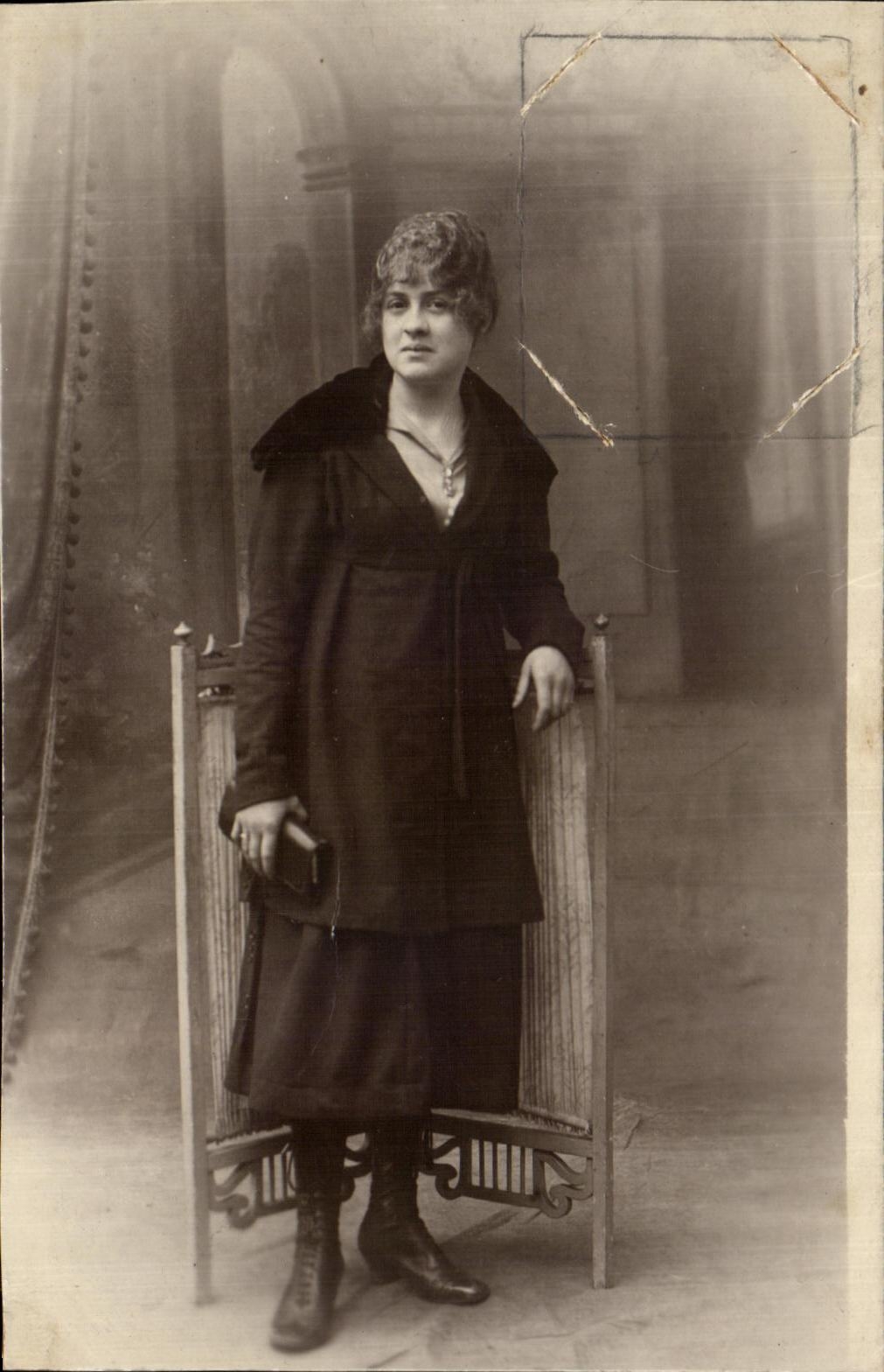 CARTE PHOTO Femme 