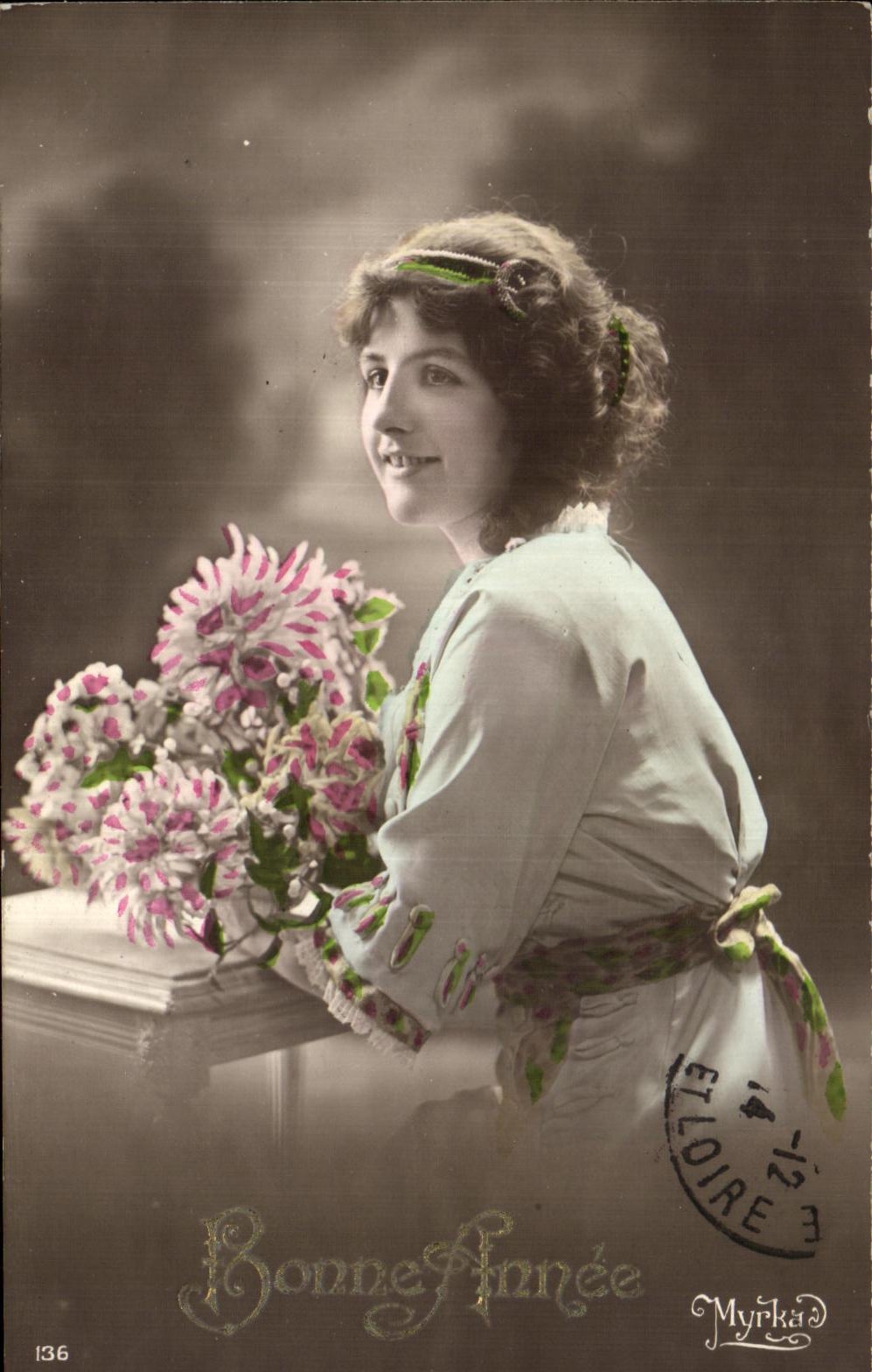 CPA Fantaisie Femme 