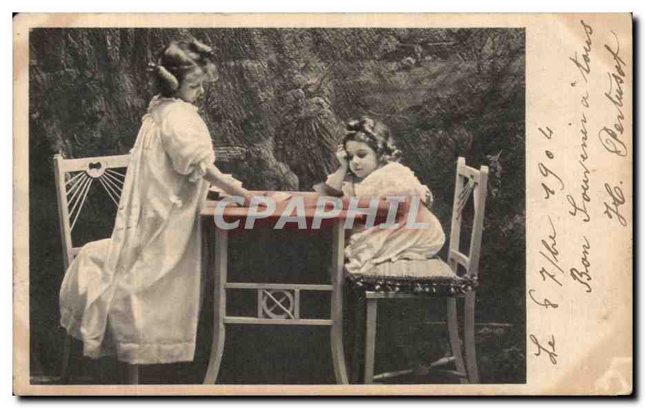CPA Fantaisie Enfants