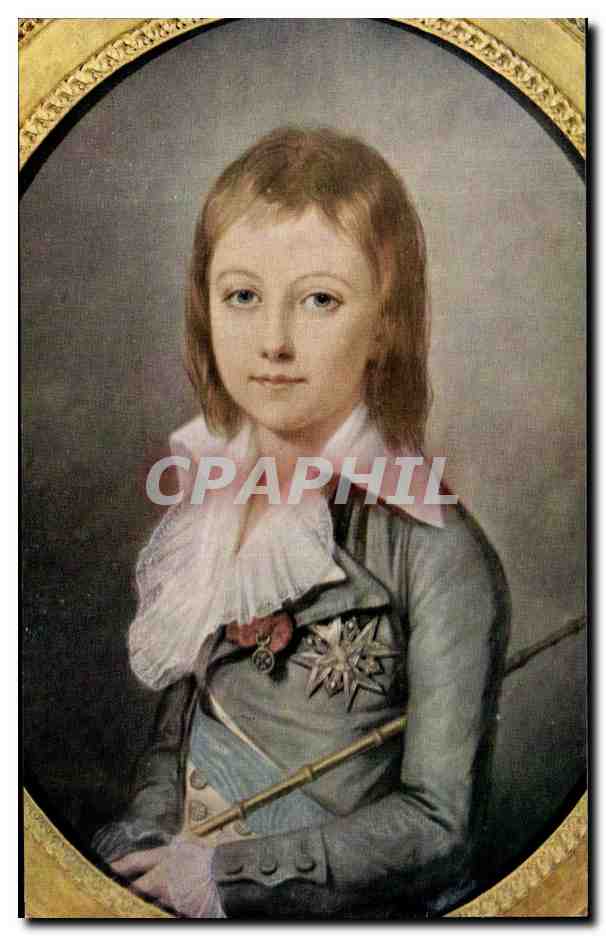 CPSM Kucharski Alexandre Ecole polonaise Portrait de Louis XVII Versailles