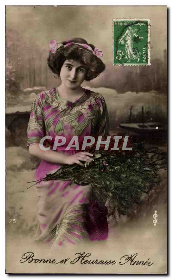 CPA Fantaisie Femme 