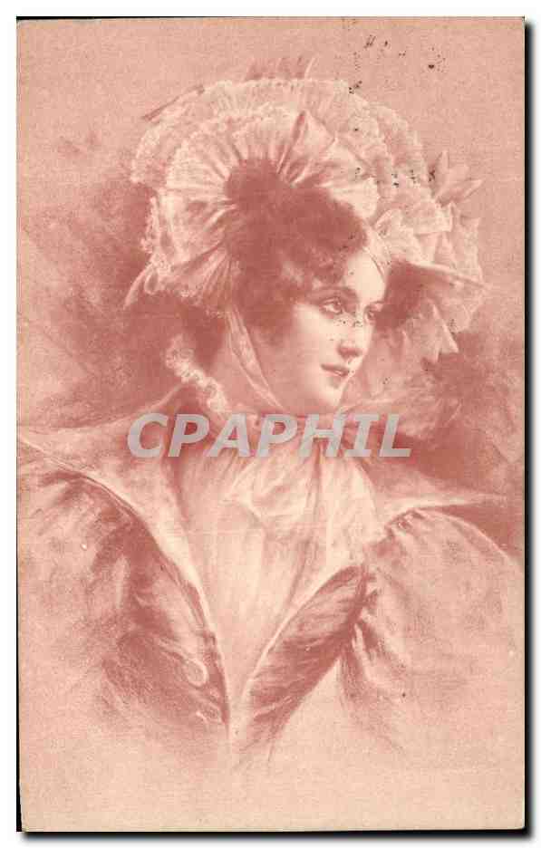 CPA Fantaisie Femme 