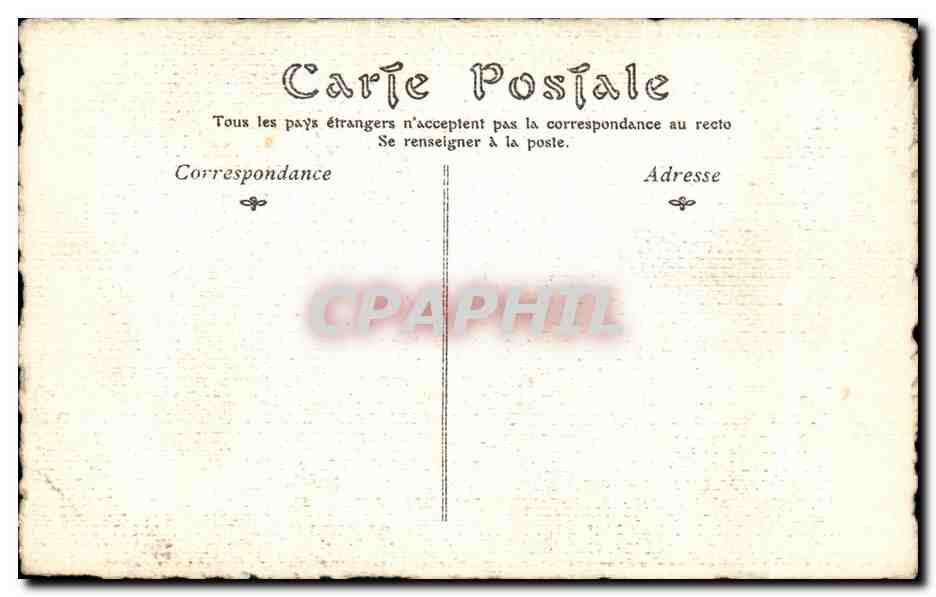 CPA Fantaisie Maitres de l'estampe Boucher Gaillard Femme nue  — Verso