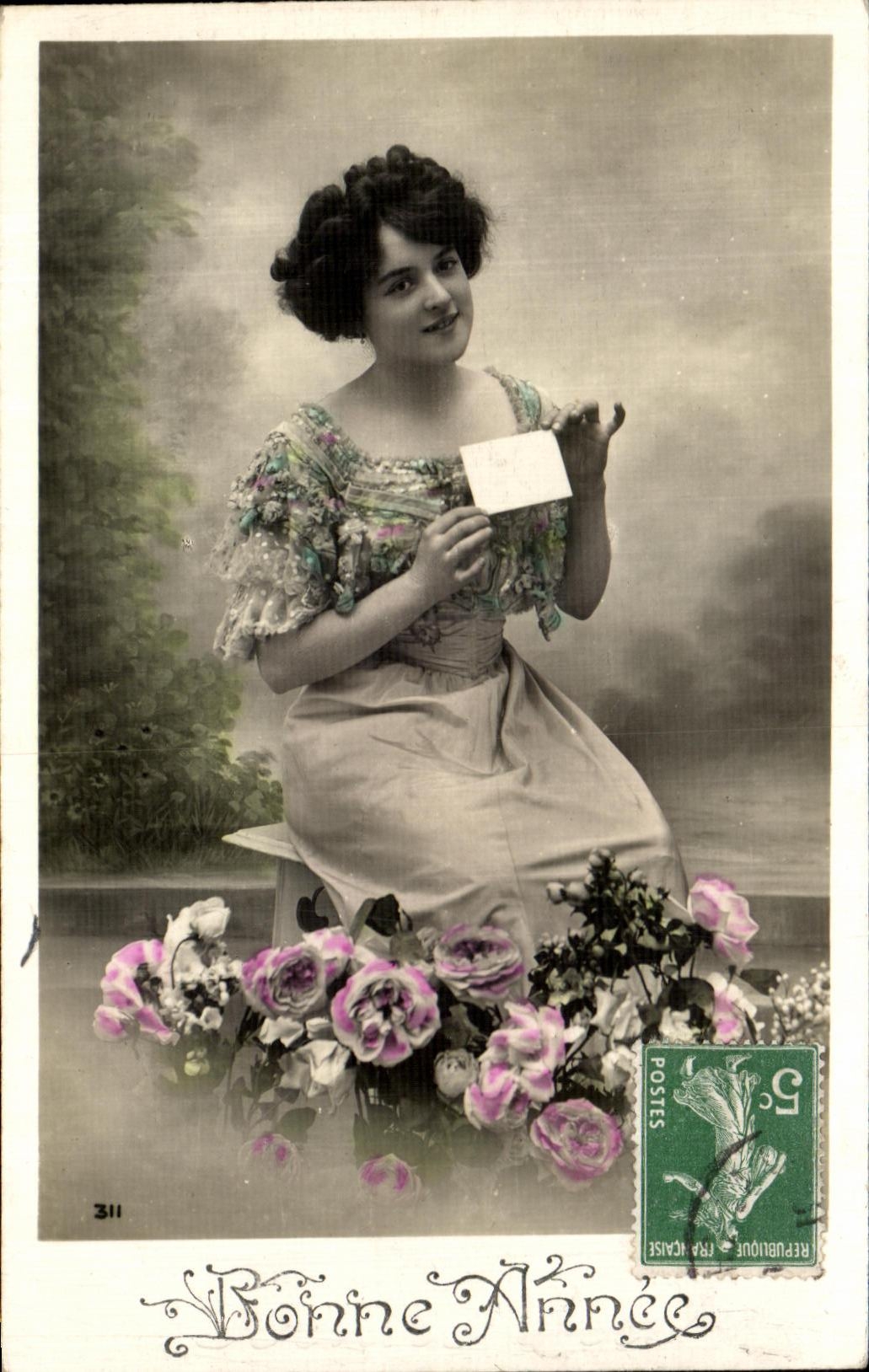 CPA Fantaisie Femme 