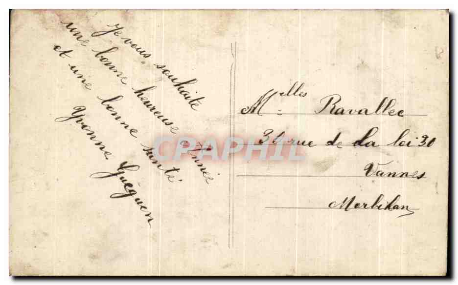 CPA Fantaisie Enfant  — Verso