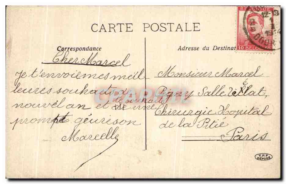 CPA Fantaisie Enfant — Verso