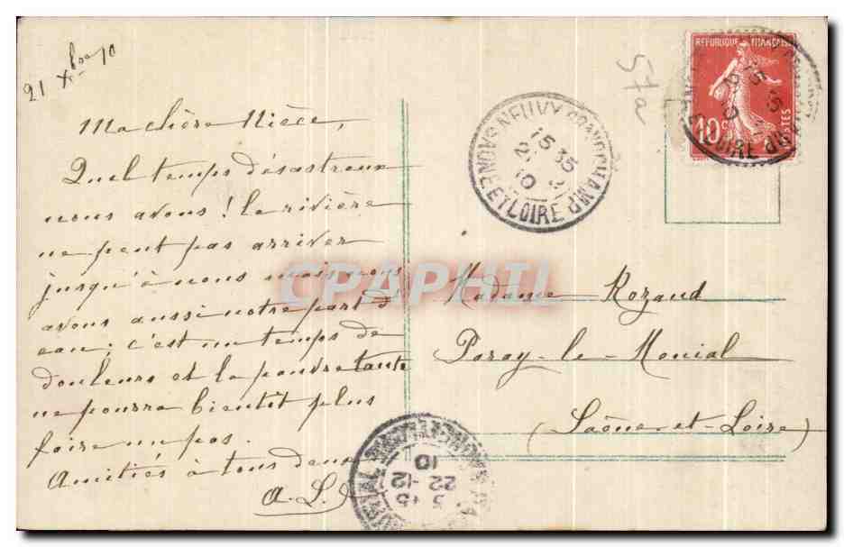 CPA Fantaisie Enfant  — Verso