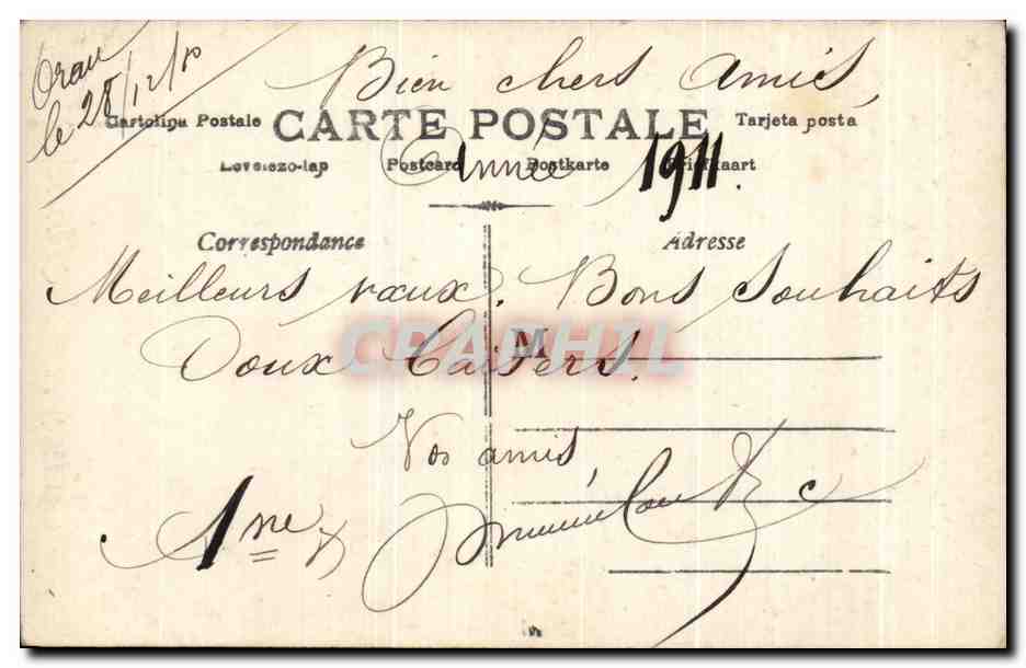 CPA Fantaisie Enfant  — Verso
