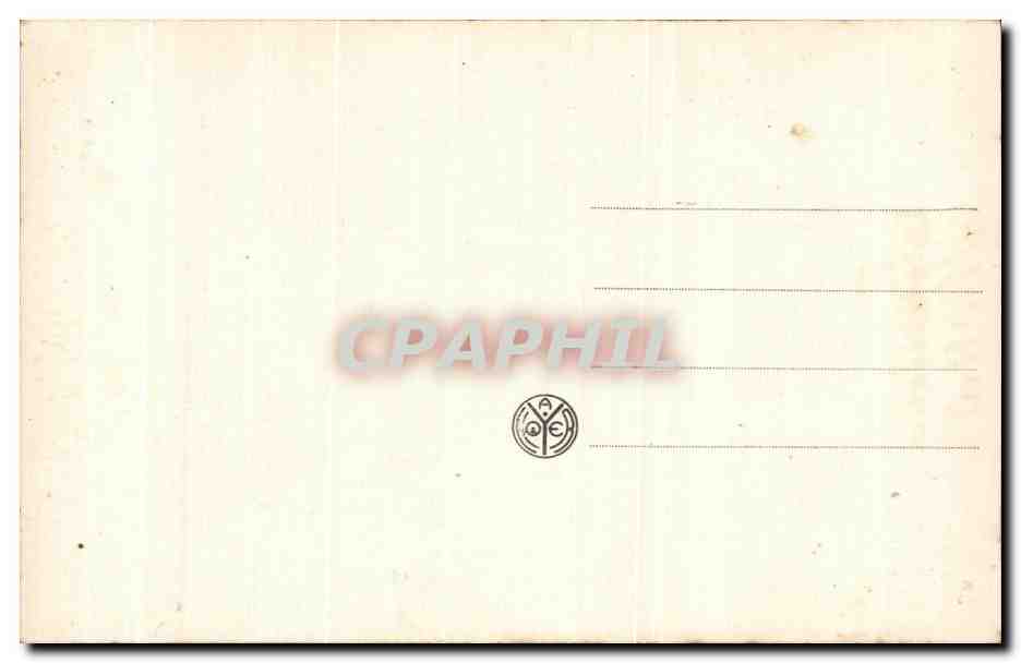 CPA Fantaisie Femme  — Rückseite