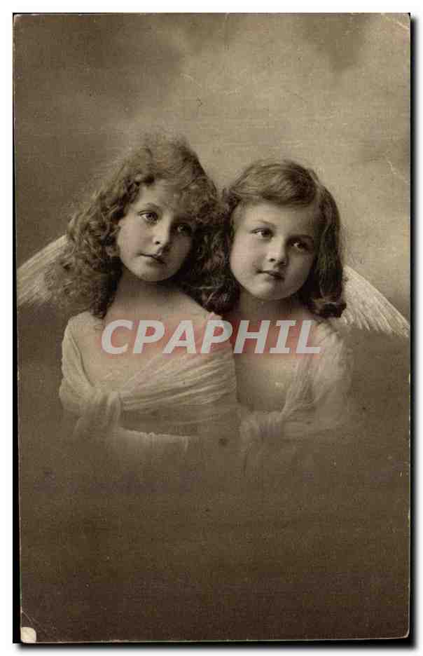 CPA Fantaisie Enfants Anges