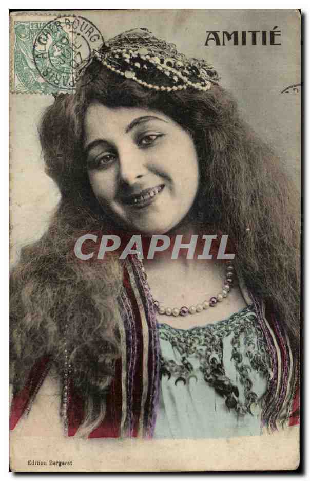 CPA Fantaisie Femme Amitie