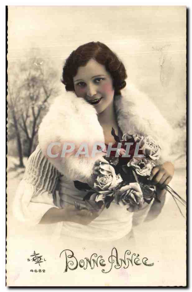 CPA Fantaisie Femme 