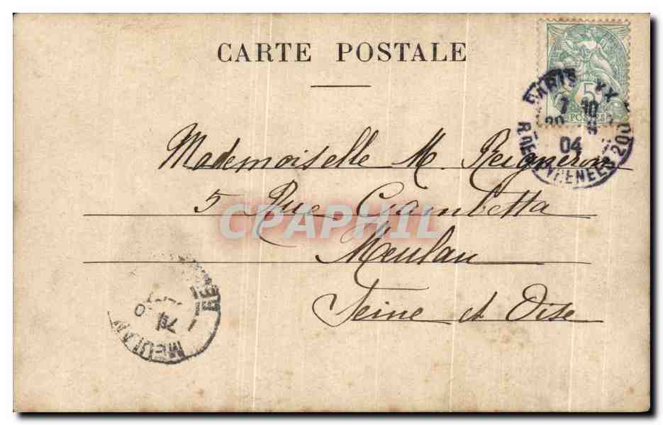 CPA Fantaisie enfant Femme Jesus  — Rückseite