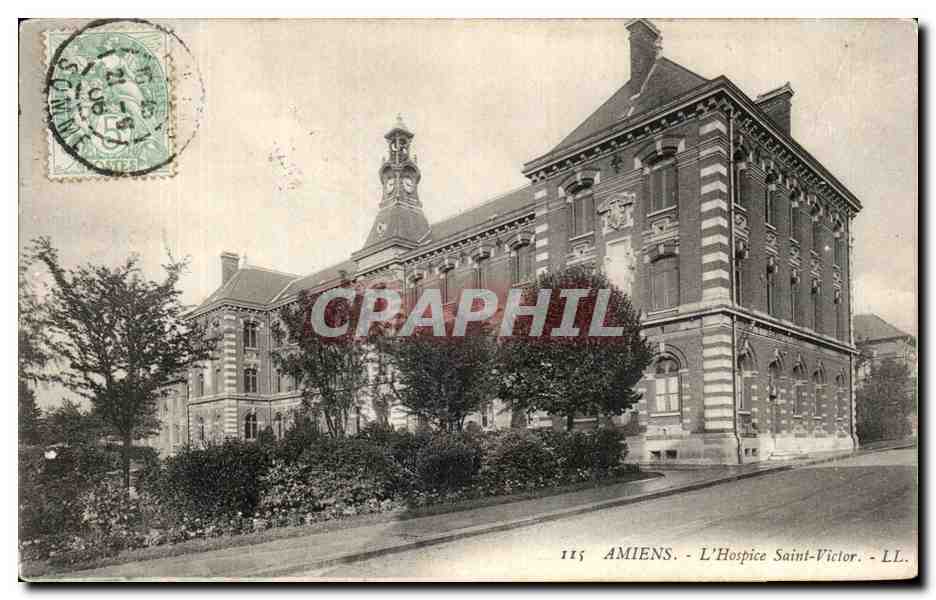 CPA Amiens l'Hospice Saint Victor