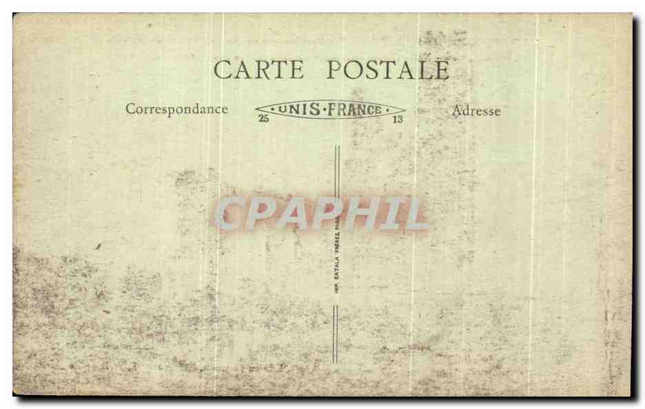 CPA Notre Dame De Lorette Vue Panoramique a gauche les 2 monts d'Artois  — Rückseite