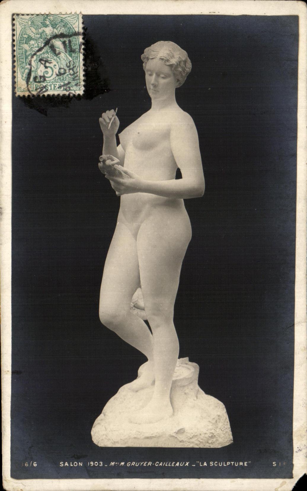 CPA Salon 1903 Gruyer Cailleaux La Sculpture