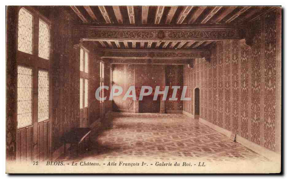 Blois - Le Château - Atte François Ier - Galerie du Roi - LL