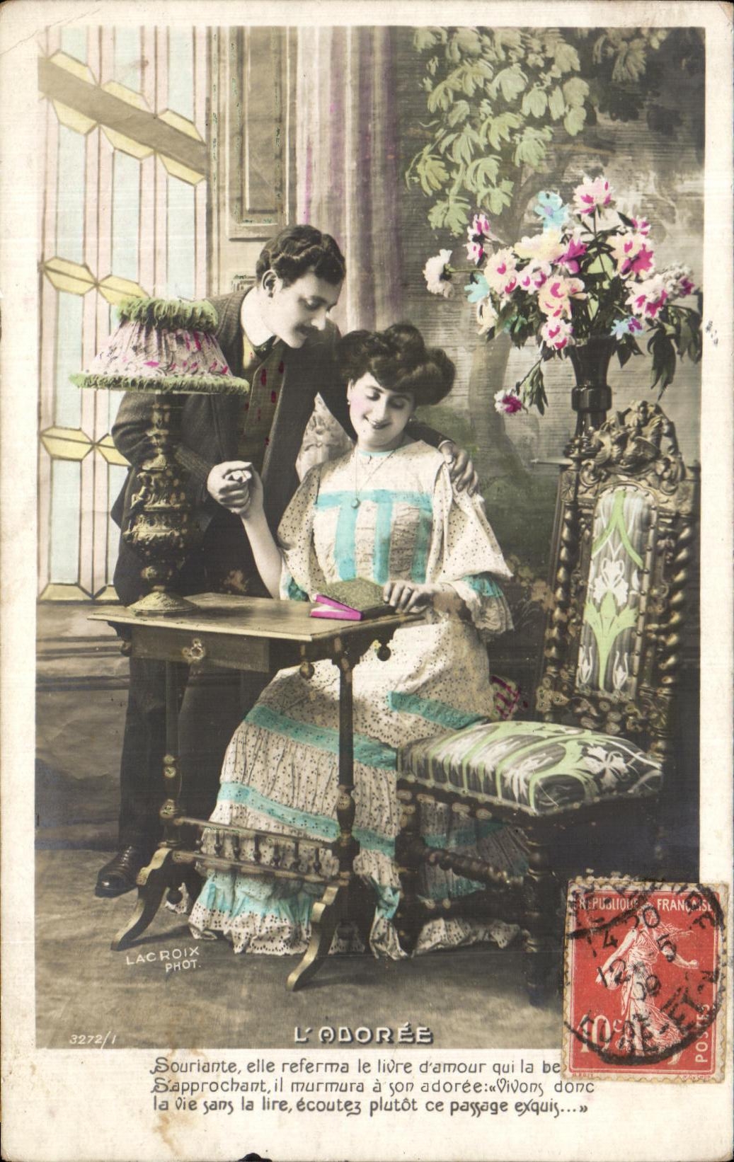 CPA Fantaisie Femme 