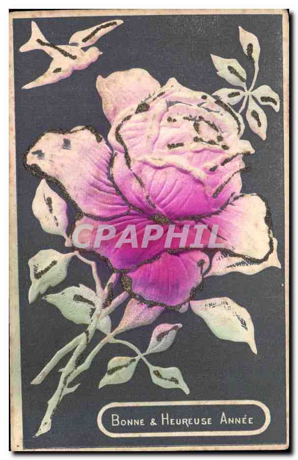 CPA Fantaisie Fleurs 