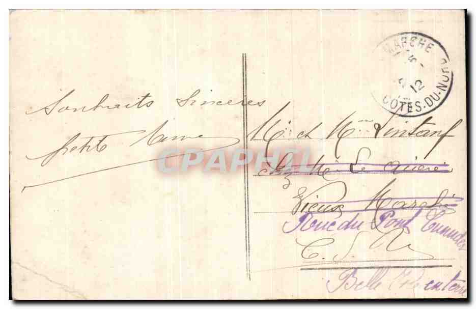 CPA Fantaisie Enfant — Rückseite