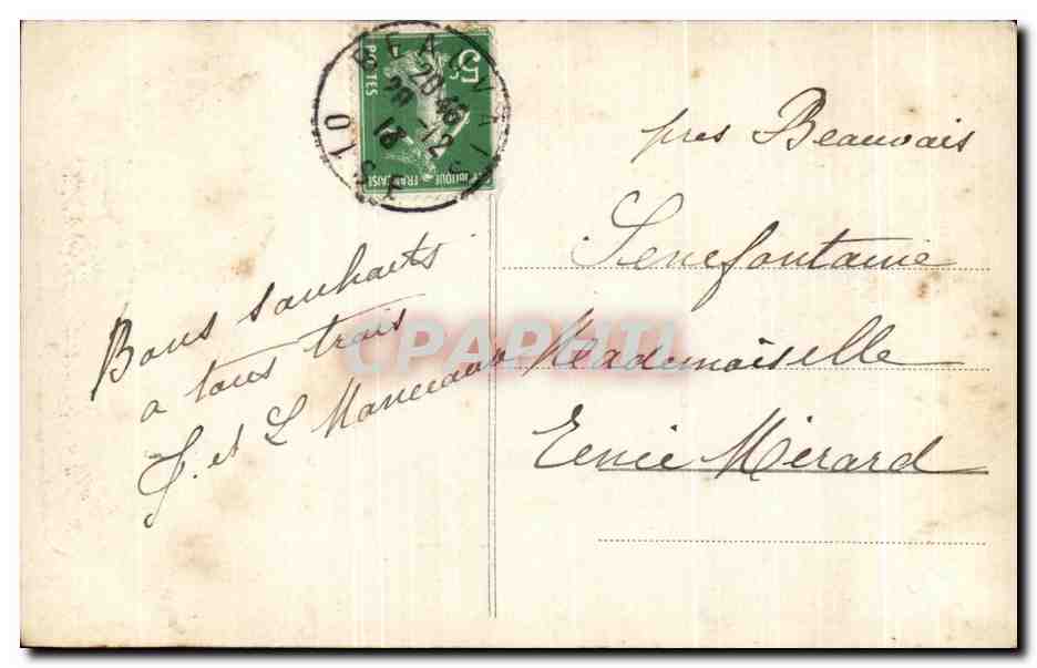 CPA Fantaisie Enfant — Rückseite