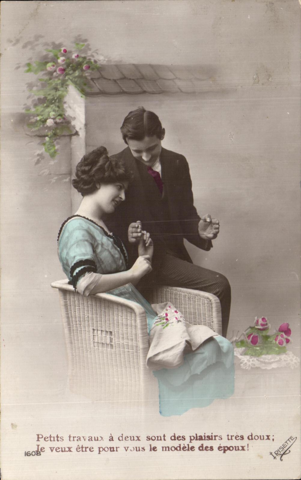 CPA Fantaisie Femme 