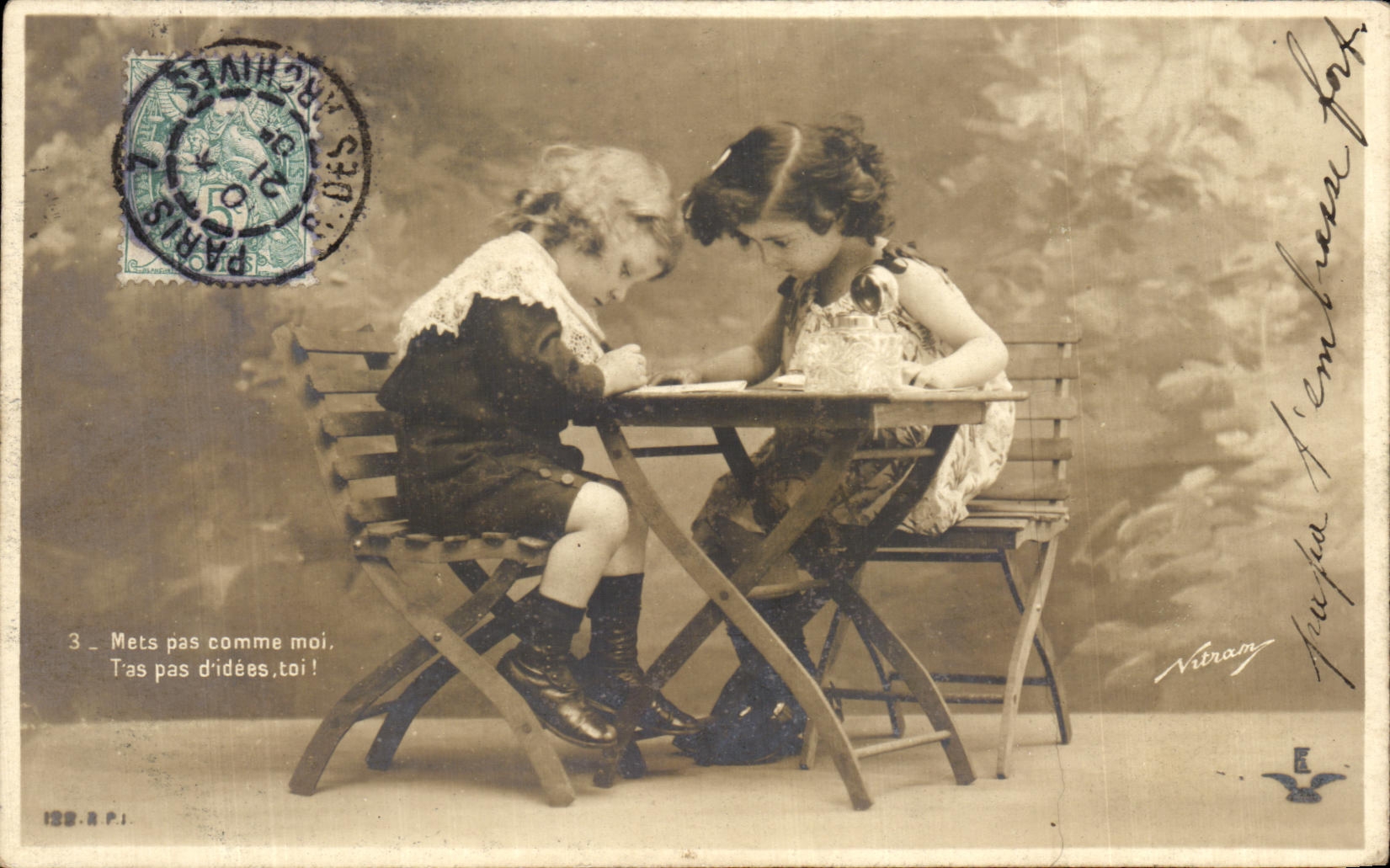 CPA Fantaisie Enfants