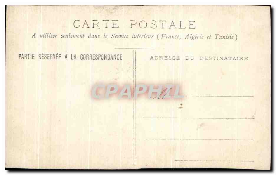 CARTE PHOTO Folklore Couple Femme — Rückseite