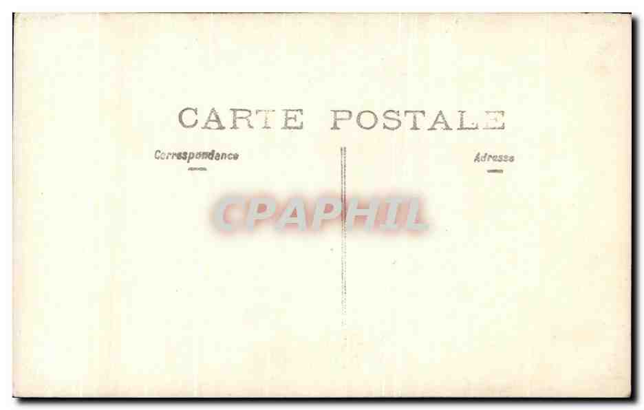 CARTE PHOTO Femme et enfants — Rückseite