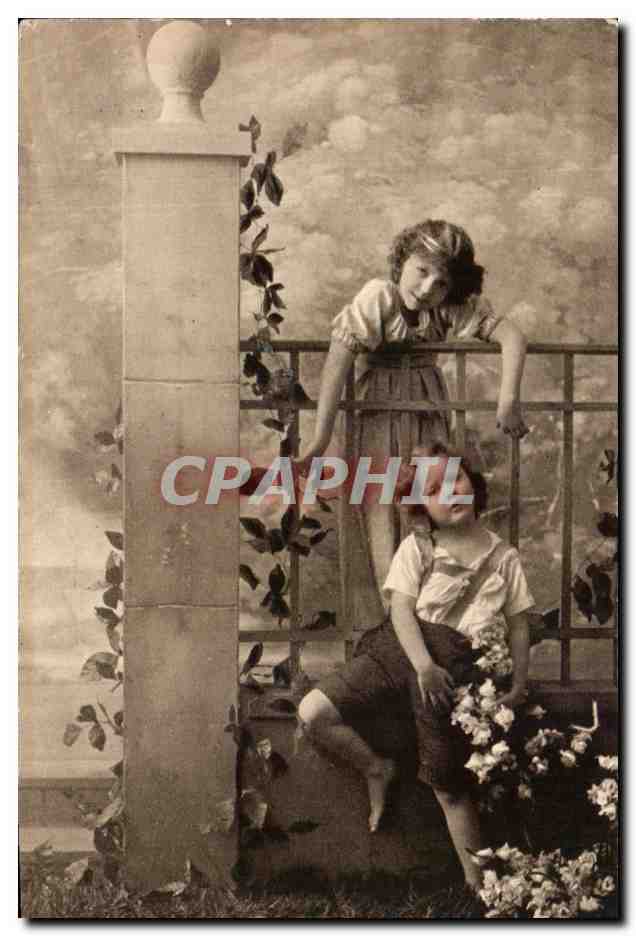 CPA Fantaisie Enfants