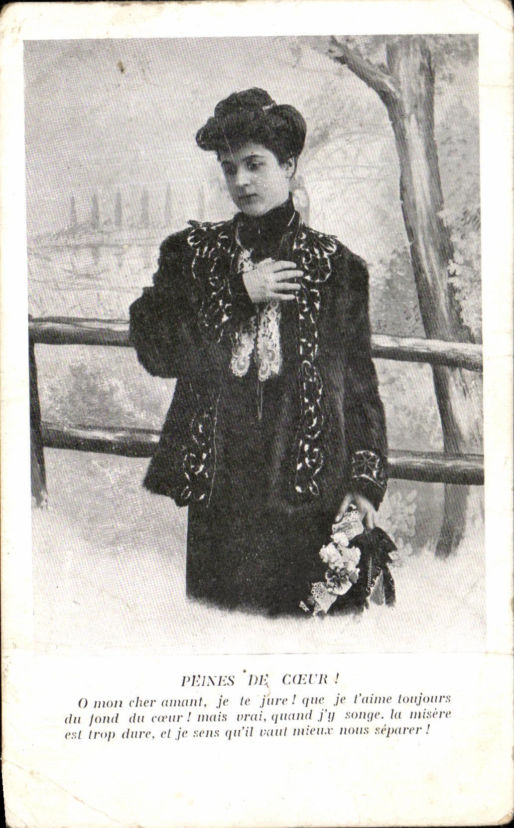 CPA Fantaisie Femme